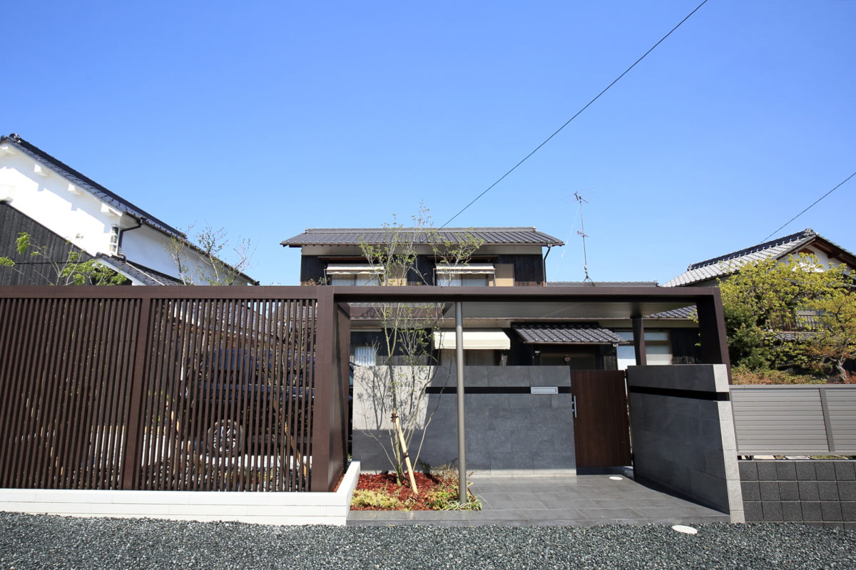 ♯181　和モダン外構　Ｔ様邸（倉敷市）